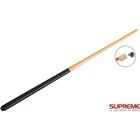 Queue de billard - SUPREME - Standard 108 cm - Monobloc en Ramin - Virole en laiton - Embout vissé 11 mm