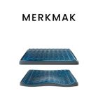 Coussin de Siège - MERKMAK - Gel à Mémoire - 40x40cm - Antidérapant - Soulagement Douleur Coccyx