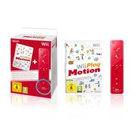 WII PLAY MOTION WIIMOTE PLUS ROUGE / Jeu Wii