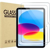 2 Verre Trempé pour iPad 10ème Génération 10.9 Pouces 2022, Modèle A2696, A2757, A2777, Film Protection Screen Protecteur