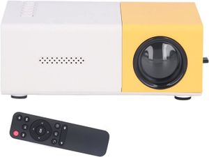 Vidéoprojecteur Vidéoprojecteur, Mini projecteur LED HD 1080P, Mini projecteur Portable, Vidéoprojecteur multimédia Home cinéma avec.[Z241]