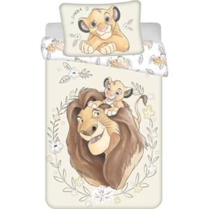 PARURE DE LIT BÉBÉ Disney Le Roi Lion Simba Parure de lit pour enfant