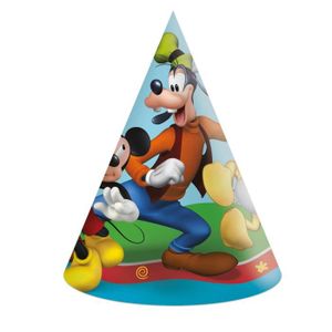 ACCESSOIRE DÉGUISEMENT 6 chapeaux carton Mickey Mouse - Multicolore