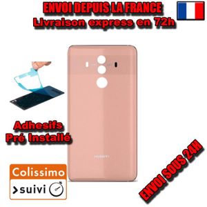 Cache Batterie/Coque Arrière Pour Huawei Mate 10 Noir - Remplacement Neuf