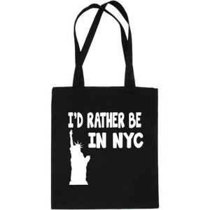 SAC SHOPPING Sac Fourre-Tout « For Life I'D Rather Be In New Yo