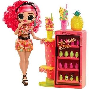 POUPÉE L.O.L. Surprise OMG Sweet Nails™ - Bar à ongles - Poupée mannequin Pinky Pops Fruit Shop - Thème Fruit - A partir de 4 ans