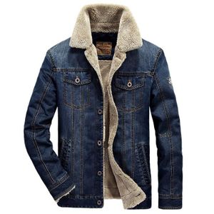 veste jean mouton homme