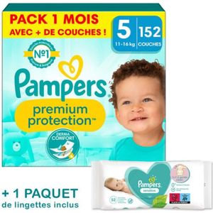 Pampers Night Pants Size 5 couches-culottes à usage unique pour la