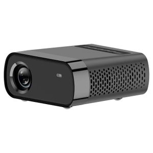 Vidéoprojecteur Mini Videoprojecteur LED LCD 1800 Lumens Support 1080P Bluetooth Basique YONIS Noir
