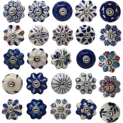 Geesatis Lot De 10 Boutons En Céramique Pour Tiroir, Armoire