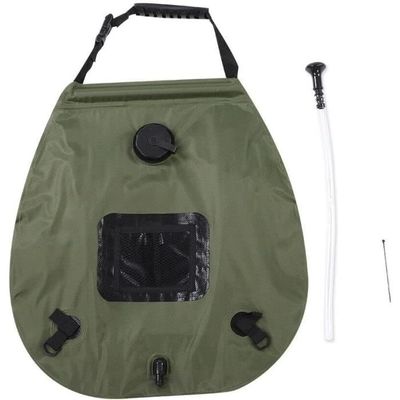 Douche Solaire De Camping – 20 Litres – Sac à Eau Portable Pour Randonnée