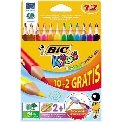 BIC 5103341 à 58,20 € - BIC KIDS Crayon de couleur triangulaire