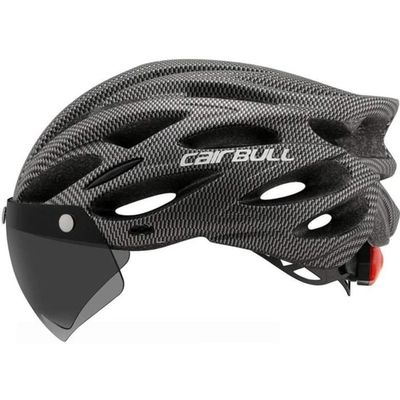 Exclusky Casque Velo Homme avec Visière Basse Intégrée Casque Velo