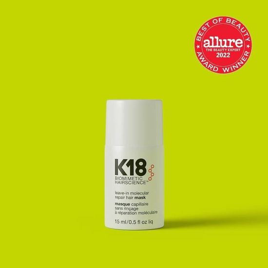 K18 Biomimetic Molecular Hair Repair Mask 15 ml LIMITED EDITION Hair Repair Mask guérit et renforce les cheveux avec de légers 023