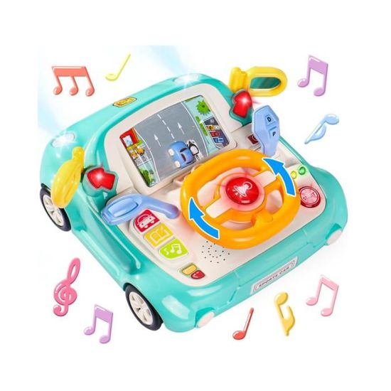 Jouet bebe 1 an, crabe jeux sensoriel bébé, montessori jouets d'activité et  de développement, jouets dentaires en silicone à cordon - Cdiscount Jeux -  Jouets