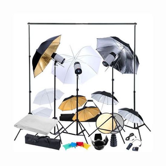 Kit éclairage studio pro complet& support de fo… Cdiscount Appareil Photo