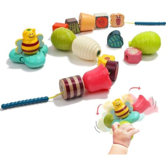 Jouet Billes De Lacage D Abeille Pour Enfant 2 Ans Jouet Montessori Competences Motrices Fines Pour Fille Cadeau D Anniversair Cdiscount Jeux Jouets Jouet Billes De Lacage D Abeille Pour Enfant 2 Ans Jouet Montessori Competences Motrices Fines Pour Fille Cadeau D Anniversair Cdiscount Jeux Jouets