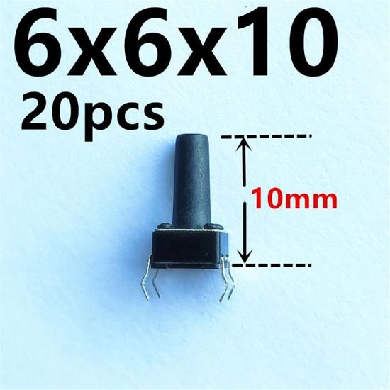 Lot De 10 Micro-interrupteurs SPDT V-15-1C25 - 3 Broches, 15A 125/250V CA - Pour Réparations Et Projets électroniques