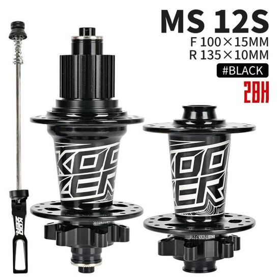 Accessoire vélo,Moyeu de vélo 12 vitesses MS Micro spline, 32H 135x10mm