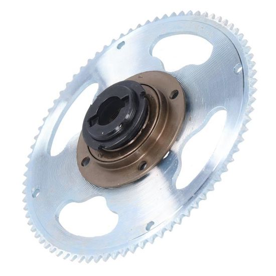 Pédalier Scooter 80 Dents, 25H, Diamètre Intérieur 29 Mm - En Acier Noir Pour Chaîne 25H Grande Vitesse