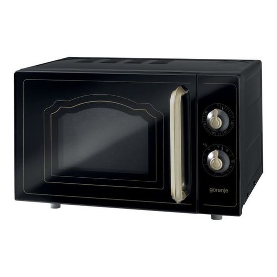 Four Micro-ondes Gorenje MO20A3T4 20L, 700W - Plateau Tournant 25,5cm, Affichage Électronique, Programmateur Auto - 3