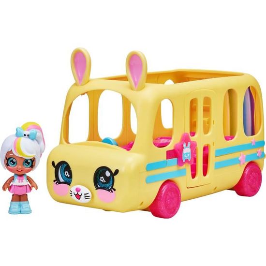 Bus et poupée Mindi Kindi 9cm - Kindi Kids - MOOSE TOYS