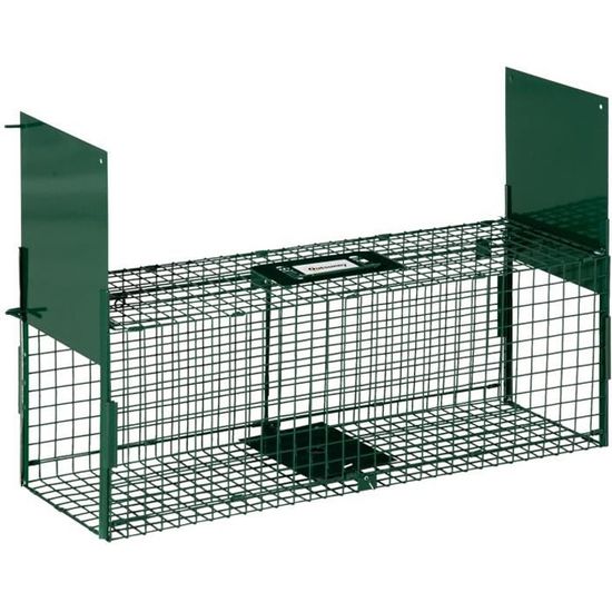Cage piege capture animaux 102 x 20 x 27 cm mailles : 25 x 25 mm -  Cdiscount Jardin