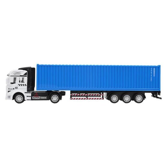 Shipenophy Modèle De Camion Porte-conteneurs 1: 48 Jouet Modèle De Camion De Conteneur En Jeux