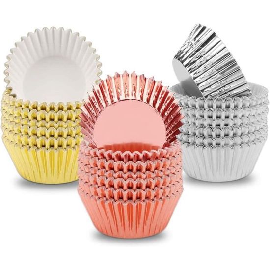 Lot De 1000 Caissettes à Muffins En Papier Blanc – Dimensions 4.5x3.5x2.2 Cm – Pour Pâtisserie Et événements
