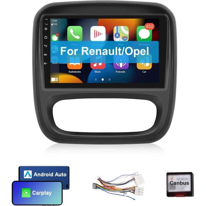 2 Din Android Car Radio Stereo For Renault Trafic 2015-2019