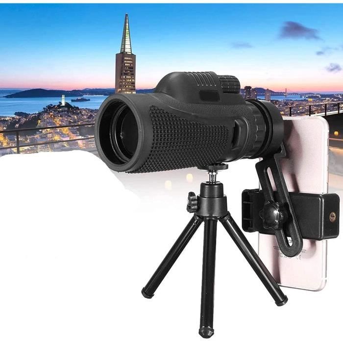 40x60 Zoom téléobjectif HD télescope monoculaire téléphone Objectif de caméra Universel pour iPhone pour Android Smartphone M 189