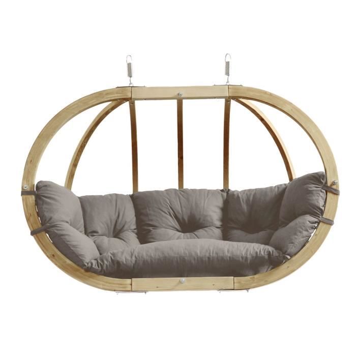 AMAZONAS Fauteuil suspendu Globo Royal - Taupe