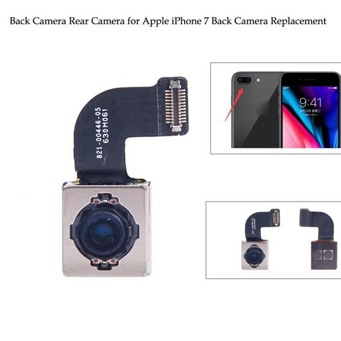Caméra arrière Caméra arrière pour Apple iPhone 7 Remplacement de la caméra arrière @whicloudX1018
