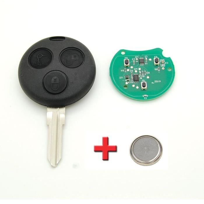 Clé électronique vierge Smart Fortwo 450 Forfour