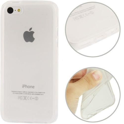 COQUE SILICONE TRANSPARENTE IPHONE 5C
