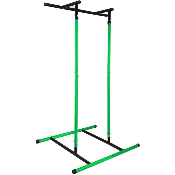 Barre de remorquage VEVOR Station de Formation Dip Pull Up Dip Bar Pull Power Tour Capacité Station de Gymnastique d'entra380