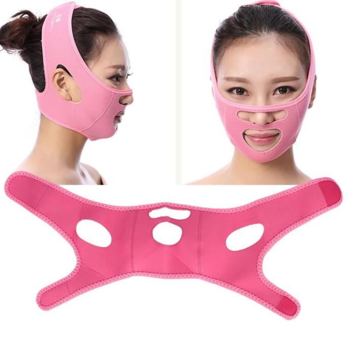 Finition délicate Band Bandages minceur ultra-fins pour le visage, masque de levage, matériau à faible rebond pour le visage à