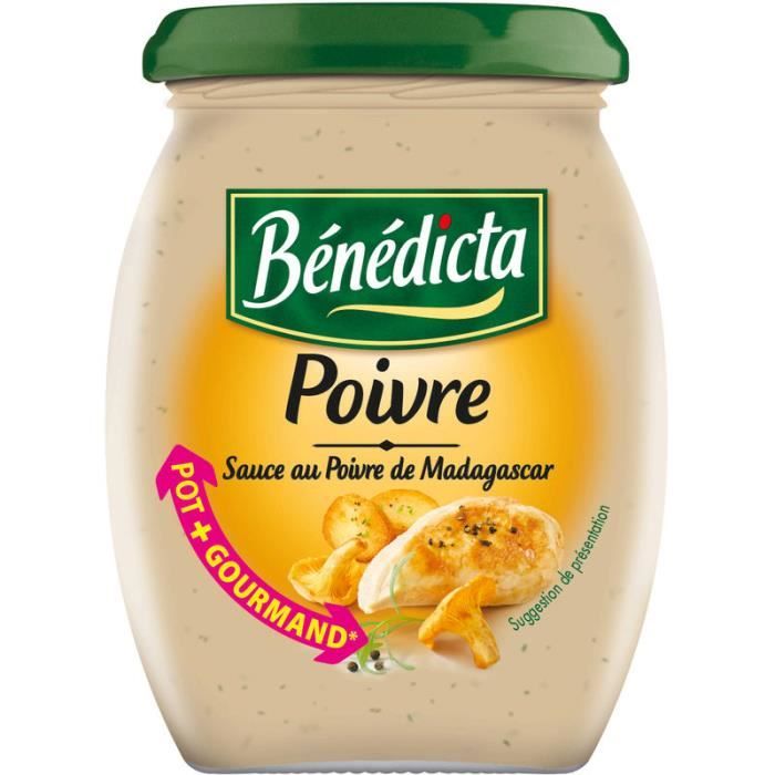 Sauce au poivre 260 g Bénédicta