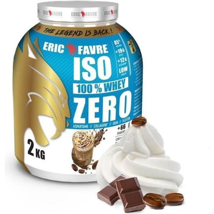 Eric Favre - Iso Zero 100% Whey Protéine - Proteines - Capuccino
