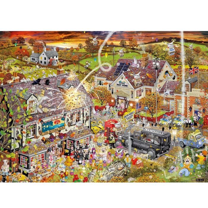 Puzzle 1000 pièces : Mike Jupp : I Love L'automne aille Unique Coloris Unique