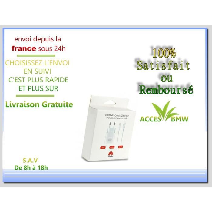 Originale Chargeur Huawei Blister CP84 Type_C Pour P9 / P10