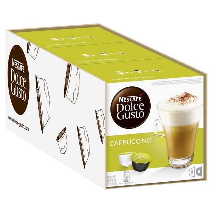 Nescafé Dolce Gusto Cappuccino 3 x 16 Capsules