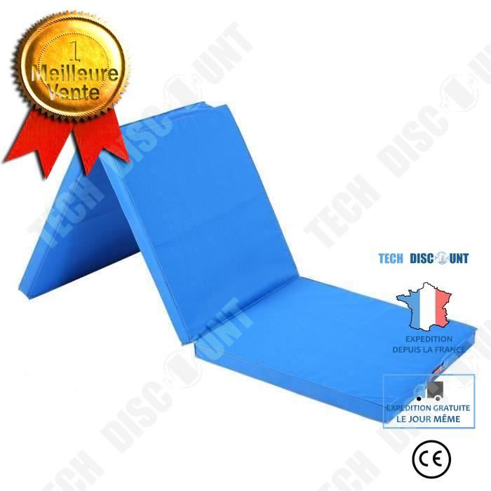 TD® Tapis pliant Gymnastique/ Exercice Yoga Fitness / Panneau Pliant / Épais et Résistant