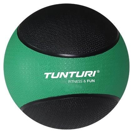 TUNTURI Medicine Ball - 2kg - Vert / Noir