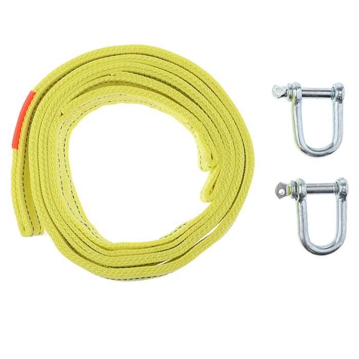 ROTULE DE DIRECTION Sangle de remorquage pour voiture avec crochets