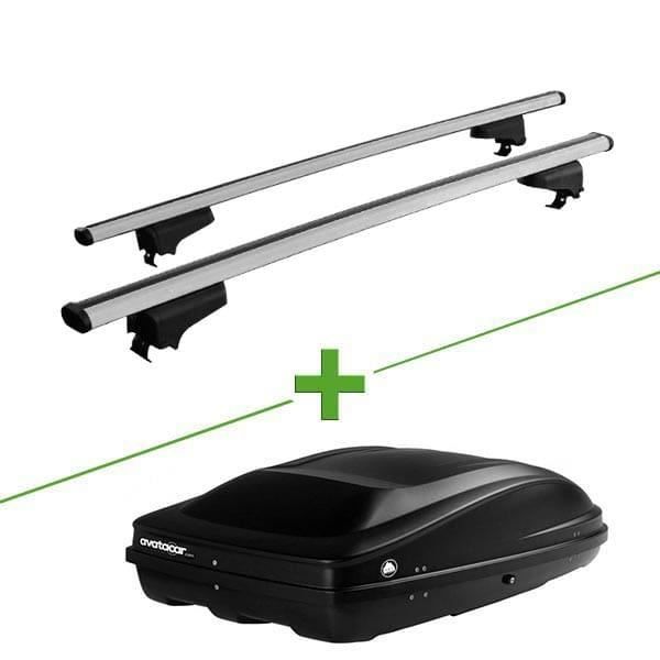 Pack barres et coffre de toit WABB WABB Rail + Wabb M pour Chevrolet Trax 5 portes - 3665597166842