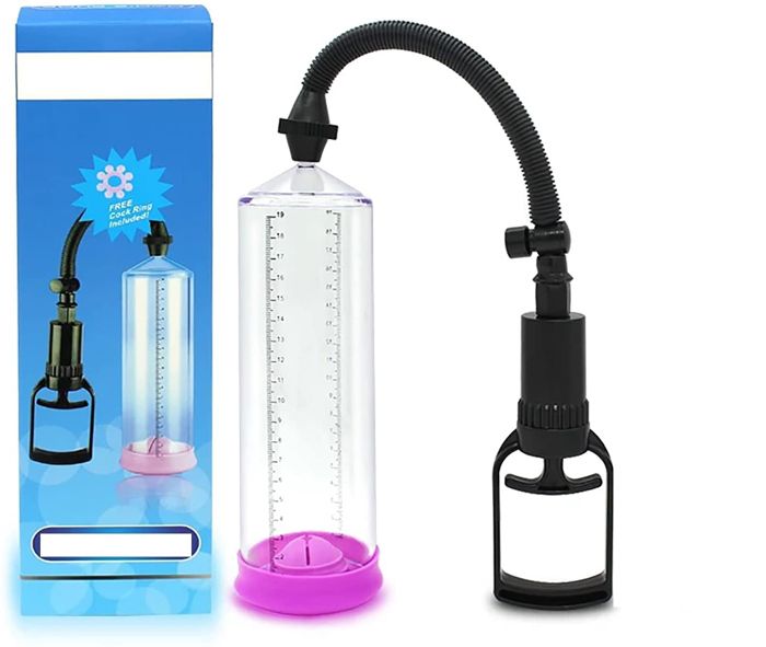 Pompe à Vide Pour Pénis Transparente - Jouet Adulte Homme Pour Agrandissement Et Stimulation