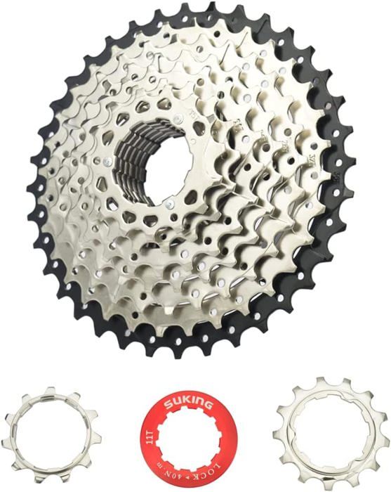 Cassette 11/12 vitesses pour vélo de route 11 28T/11 32T/11 34T/11 36T