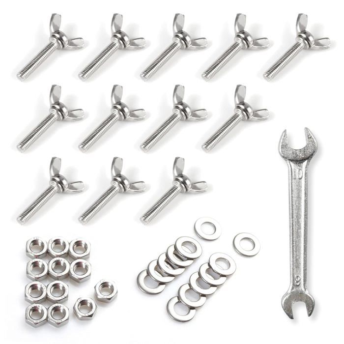 12 Vis De Terre Pour Robot Tondeuse, 13,7 Cm Vis De Station De Charge Pour Husqvarna Automower 105 305 308, Vis De Jardin Résistantes Pour Équipements Extérieurs