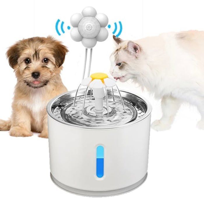Comparer les prix de Capteur de mouvement chat chien fontaine deau distributeur intelligent infrarouge VHV